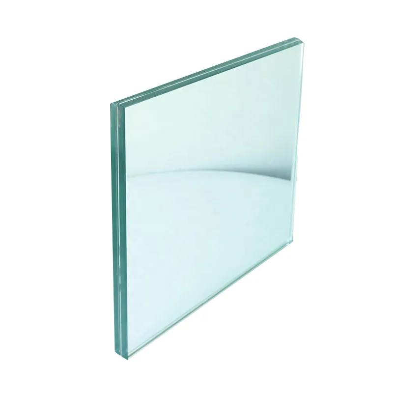 Múltiples tamaños de vidrio laminado reflectante gris plateado Sgp personalizable para toldo y balaustrada
