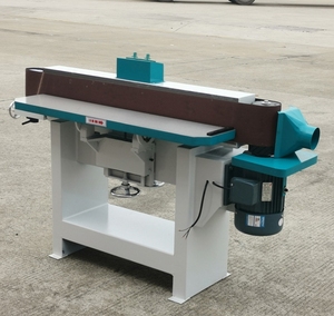 เครื่องขัดสายพานแนวตั้งสำหรับงานไม้ ขัดร่อง ขัดลบคม ขัดเงา ขัดขอบ เครื่องขัดสายพานแบบกว้าง สำหรับงานไม้เนื้อแข็ง - Product Image 4