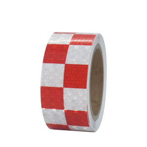 高速道路の安全性のための強力な5CMスクエアプリント反射テープ防水ステッカー - Product Image 2