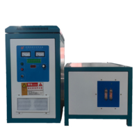 Machine de chauffage par induction à forgeage à chaud en fer forgé WZP à fréquence supersonique. La bobine d'induction peut être personnalisée.