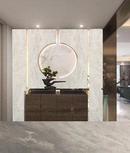 Encimera de Granito Patagonia Blanco Taj Mahal, Diseño Moderno, Superficie Pulida para Villas, Piedra de Cuarcita Natural - Product Image 6