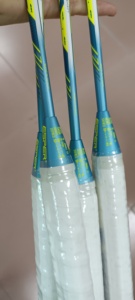 Konmat Sports <span class=keywords><strong>Raquette</strong></span> de badminton 4U Tension personnalisable Fibre de graphite durable avec la marque d'usine Technics du <span class=keywords><strong>joueur</strong></span> professionnel - Product Image 4