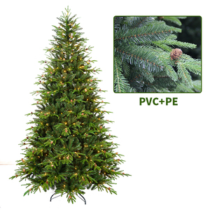 Longstar Neuer Hochwertiger Grüner Klappbarer Künstlicher PE Feuerfester Weihnachtsbaum Arvore De Natal - Product Image 2