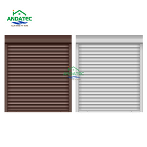 Porte de <span class=keywords><strong>magasin</strong></span> industrielle commerciale automatique, porte de sécurité en aluminium, <span class=keywords><strong>volet</strong></span> <span class=keywords><strong>roulant</strong></span> pour porte - Product Image 6