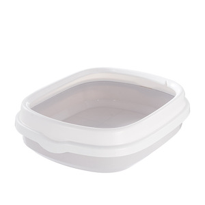 Grande <span class=keywords><strong>litière</strong></span> semi-fermée pour chat avec pelle, <span class=keywords><strong>bac</strong></span> à <span class=keywords><strong>litière</strong></span> anti-éclaboussures en plastique pour chatons, pour chats d'intérieur, usage domestique - Product Image 6