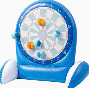 Cible de fléchettes gonflable <span class=keywords><strong>en</strong></span> PVC pour <span class=keywords><strong>jeux</strong></span> aquatiques <span class=keywords><strong>en</strong></span> <span class=keywords><strong>famille</strong></span> <span class=keywords><strong>en</strong></span> extérieur avec balles collantes pour enfants de 3 à 12 ans - Product Image 3