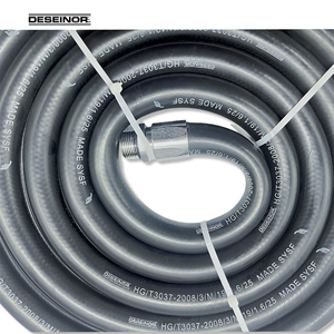 Tuyau de carburant avec raccord, tuyau de distribution de carburant GY-459A, équipement de service de carburant, résistant à l'huile, en fil d'acier et caoutchouc, 3/4 pouce, 1 pouce - Product Image 3