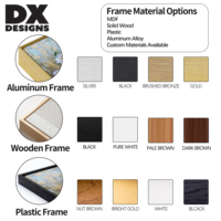 Peintures sur toile personnalisées DX Designs, impressions sur toile personnalisées disponibles avec des options de cadres en bois, en plastique et en aluminium