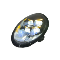 Accessoires automobiles SJC pour Porsche 911 Phare avant 2013-2018 Mise à niveau Nouveau style 2025 Jaune Blanc Bicolore Plug & Play