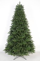 Prix d'usine, arbre de Noël décoratif réaliste de grande taille en PE/PVC vert de 2 à 10 pieds, avec lumières LED