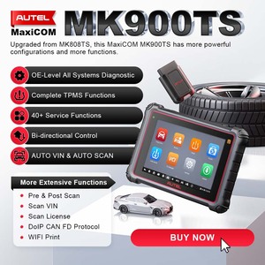 เครื่องมือสแกนแบบสองทิศทาง MaxiCOM MK900-TS ฟังก์ชัน TPMS ครบถ้วน เทียบเท่า MP900TS รองรับบริการ 40+ รายการ วินิจฉัย OE รองรับ CAN FD&DoIP FCA - Product Image 4