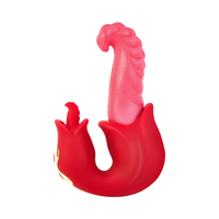 Großhandel Modell B Teleskopischer Silikon-Vibrator mit Stoßfunktion USB-Aufladbar IPX6 Wasserdicht für Frauen OEM-Anpassung
