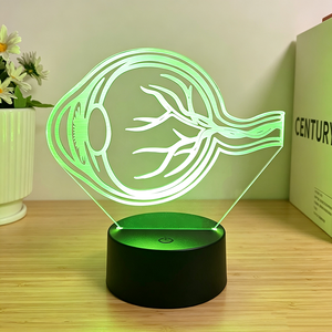 <strong>Change</strong> Color Decorative Night Light LED <strong>Table</strong> Lamp Pattern LED Night Light 3D Lamps Body Parts Lights Room Lamp Decoration - Product Image 2