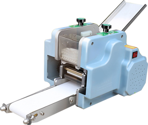 Machine automatique motorisée à grande capacité pour la fabrication de tortillas, roti, chapati, pain arabe, pita, gyoza et enveloppes de raviolis pour usage professionnel en restauration - Product Image 5