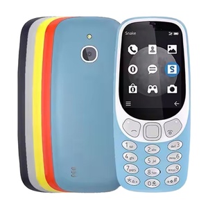 Dual Sim Mobile Phone N3310 Colored LED Screen FM Feature Spanish German Languages Gaming Cheap Keypad - Product Image 1