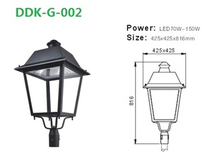 Poteau lumineux en Aluminium moulé sous pression, 3m, 4m, 5m, Ip65, Led pour l'extérieur, rue, jardin - Product Image 3