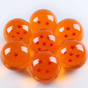 4.3cm Dragoned Balls Z Sphères Résine Boule De Cristal 7 pcs/set PVC Modèle Jouet avec Bonne Qualité pour la Décoration de La Maison - Product Image 2