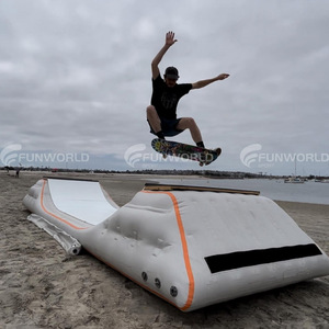 <span class=keywords><strong>Rampe</strong></span> de <span class=keywords><strong>Skate</strong></span> Gonflable Hermétique Personnalisée, <span class=keywords><strong>Mini</strong></span> Combo de Rampes de Skateboard Scellées en PVC pour Entraînement et Terrains de Skateboard - Product Image 2