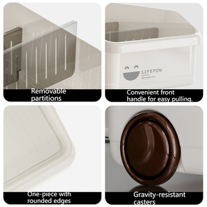 Organizadores de Cajones Deslizables Transparentes de Plástico PP Blanco, Duraderos y Ecológicos, para Cápsulas Keurig <span class=keywords><strong>Nespresso</strong></span>, Encimera de Cocina - Product Image 2
