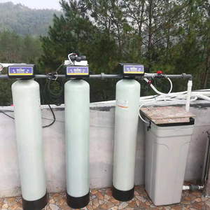 Thiết bị xử lý sơ bộ tự động 3 giai đoạn, hệ thống lọc 3 giai đoạn, bể FRP, cát thạch anh, than hoạt tính, bộ lọc nước mềm - Product Image 3