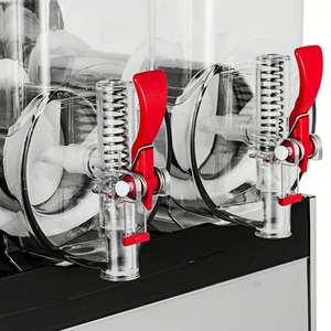 Commercial 3-Tank Frozen Drink <b>Slush</b> <b>Ice</b> <b>Machine</b> with Engine and Bearing Core Components - Product Image 5