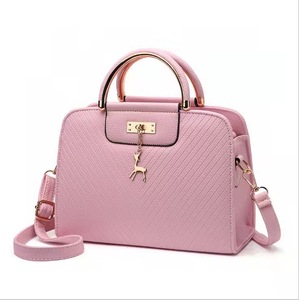 New Wholesale Custom Logo Pu Leather Messenger <b>Bag</b> Square Classic Female Designer Handbag - Product Image 6