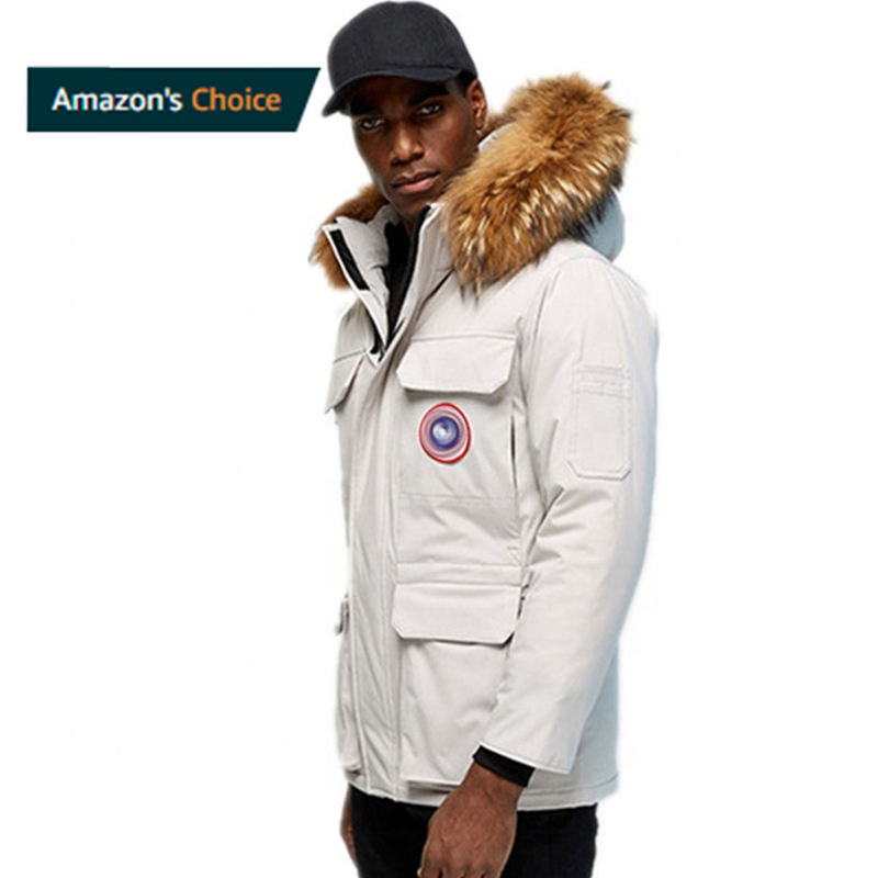 canada goose white jacket