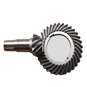 Piñón de Corona Mitsubishi, Engranaje Cónico de Acero 20CrMnTi, Engranaje <span class=keywords><strong>Helicoidal</strong></span> para Mantenimiento y Reparación de Diferenciales Automotrices - Product Image 1