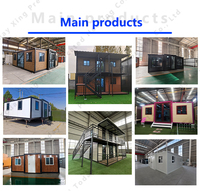 Edificios Modulares Prefabricados de Acero Expandibles Modernos con Paneles Sándwich para Villas, Viviendas y Edificios de Oficinas