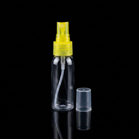 Bouteilles pulvérisatrices en plastique PET transparentes vides de 10 ml, 30 ml, 50 ml, 60 ml, 100 ml, 120 ml, 150 ml, 250 ml, 500 ml, 1000 ml avec pulvérisateur à brume fine