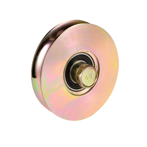 Rouleau <span class=keywords><strong>de</strong></span> roue universel <span class=keywords><strong>à</strong></span> roulement unique avec rainure pour système <span class=keywords><strong>de</strong></span> porte coulissante, remplacement d'accessoires <span class=keywords><strong>de</strong></span> quincaillerie - Product Image 2