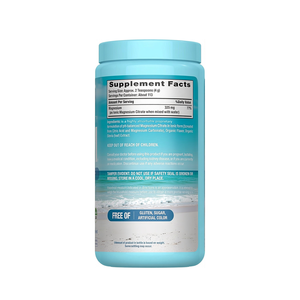 Suplemento de Magnesio en Polvo Calm OEM ODM, Etiqueta Privada, Nutrición Orgánica, Polvo de Magnesio - Product Image 2