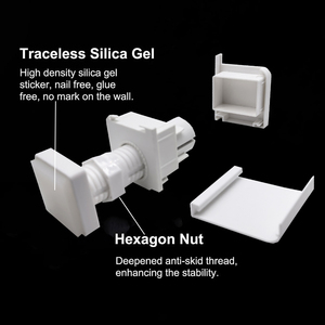 Modern Design <strong>Plastic</strong> No Drill Honeycomb <strong>Blinds</strong> Accessories Easy Installation Cordless No Drill No Screw Honeycomb <strong>Blinds</strong> - Product Image 2