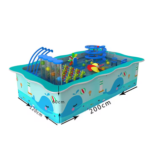QiaoQiao parque infantil interior ciencia diversión parques acuáticos equipo de <span class=keywords><strong>juego</strong></span> interactivo <span class=keywords><strong>mesa</strong></span> de <span class=keywords><strong>juego</strong></span> de agua para niños museo - Product Image 3