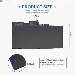 Batería CS03XL para <span class=keywords><strong>HP</strong></span> Elitebook 745, 755, 840, 848, 850, <span class=keywords><strong>G3</strong></span>, G4, <span class=keywords><strong>ZBook</strong></span> <span class=keywords><strong>15u</strong></span>, <span class=keywords><strong>G3</strong></span>, G4, ordenador portátil - Product Image 6