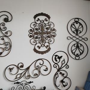 Großhandel Schmiedeeisen Zier rosetten für Zäune Garten dekorationen im Freien - Product Image 3
