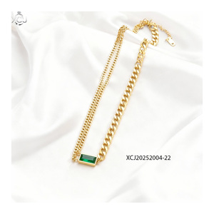 Free Fashion Jewelry Custom <span class=keywords><strong>Men</strong></span> Gold Plated Pendant <span class=keywords><strong>Necklace</strong></span> Colar de aço inoxidável para mulheres - Product Image 4