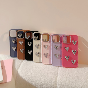 <span class=keywords><strong>เคส</strong></span> iPhone หนา 1.5 มม. สำหรับ iPhone 17 Pro Max ฝาหลังป้อง<span class=keywords><strong>กัน</strong></span>แบบเคลือบไฟฟ้ารูปหัวใจ วัสดุ TPU - Product Image 2