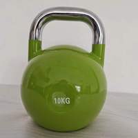 Kettlebell en caoutchouc avec revêtement en poudre, en fonte, pour la maison et la salle de sport – Vente en gros usine