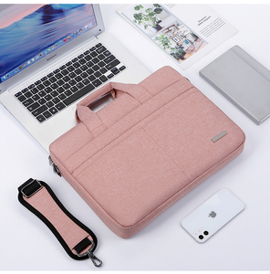 Bolso Minimalista para Portátil de <span class=keywords><strong>15</strong></span>.<span class=keywords><strong>6</strong></span> Pulgadas con Asa de Mano, Maletín para Computadora, Bolso de Hombro Individual para Hombres y Mujeres, para Negocios, Trabajo y Oficina - Product Image 2