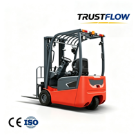 Forklift Listrik Roda Tiga TLD SH Grosir, Pusat Beban 500mm, Angkat 3000mm, Panjang 1800mm, Lebar 990mm, Opsional Tiang Bebas Beban Penuh