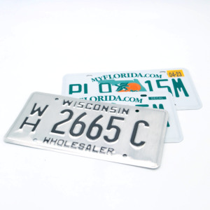 Plaque d'immatriculation vierge en aluminium noir pour sublimation, plaque de numéro de voiture américaine en métal pour la décoration automobile, vente en gros - Product Image 6