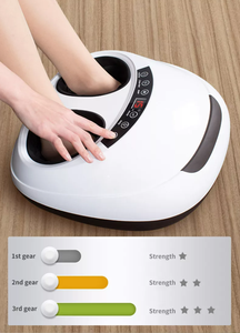 2024 Bestseller <span class=keywords><strong>TENS</strong></span>-Technologie 4/6 Modi 3/6 Intensitätsstufen Einstellbarer Zeitgeber Tragbarer Fußmassagegerät mit Vibration und Wärmefunktion für die Füße - Product Image 5