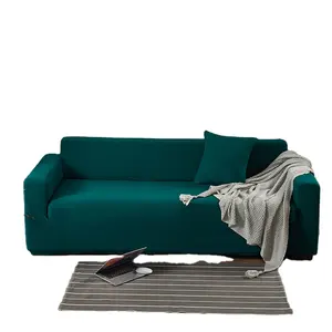 بلون غطاء أريكة مرونة كبيرة تمتد غطاء أريكة أريكة الزاوية أريكة منشفة الأثاث غطاء 1/2/3/4 مقاعد