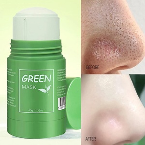 Mascarilla Facial de Arcilla para el Cuidado de la Piel con Logotipo Personalizado OEM, Mascarilla en Barra de Té Verde para Limpieza Profunda y Eliminación de Puntos Negros - Product Image 6