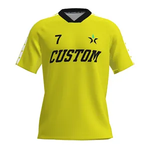 Ystar Fabriek Custom Mannen Voetbal Jersey Club Snel Droog Thaise Kwaliteit Club Uniformen Groothandel Truien