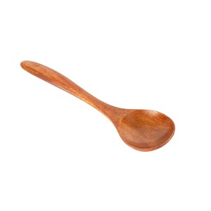 Juego de tenedor y cuchara de madera para bebé, utensilios para servir alimentos sólidos, material de madera natural, estilo japonés. - Product Image 5