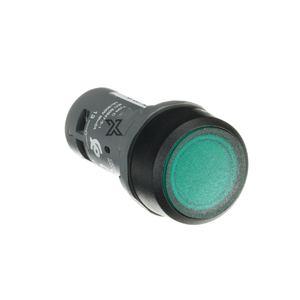 CP1-13G-10 Botón pulsador compacto iluminado de montaje en superficie. Pertenece a la categoría de interruptores pulsadores industriales. - Product Image 1