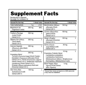 Gladde Iepcapsules Allemaal In Één Aloë <span class=keywords><strong>Vera</strong></span> Cascara Sagrada Psyllium Kaf Dgl Magnesiumcapsules - Product Image 2