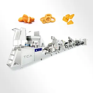 TCA full automatic burger machine forming hamburger patty chicken nuggets production line